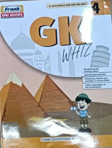 G.k Whiz for class 4 Latest Edition -2024