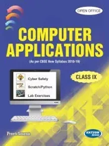 Computer Applications (Class IX) (Code 165)