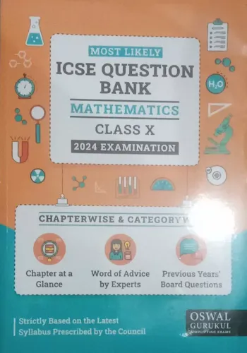Most Likely Icse Question Bank Mathematics-10 {2024}