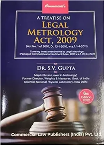 A Treatise On Legal Metrology Act, 2009