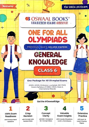 One For All Olympiad General Knwoledge Class -6 (2024)