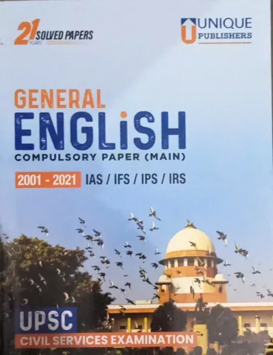 GENERAL ENGLISH COMPULSORY PAPER (MAIN) 2001-2021  IAS / IFS / IPS / IRS UPSC CIVIL SERVICES EXAMINATION