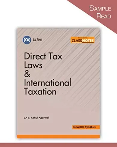 Class Notes – Direct Tax Laws & International Taxation