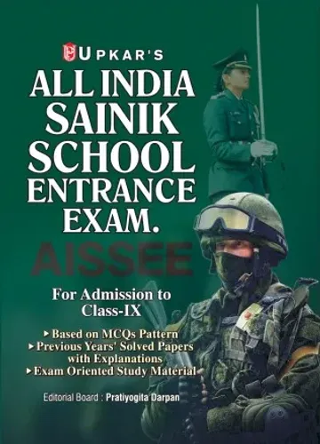 All India Sainik School Entrance Exam.(Based On New MCQs Pattern) (For Admission to Class-IX) 