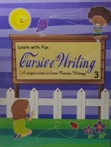 Learn With Fun Cursive Writing for Class 3