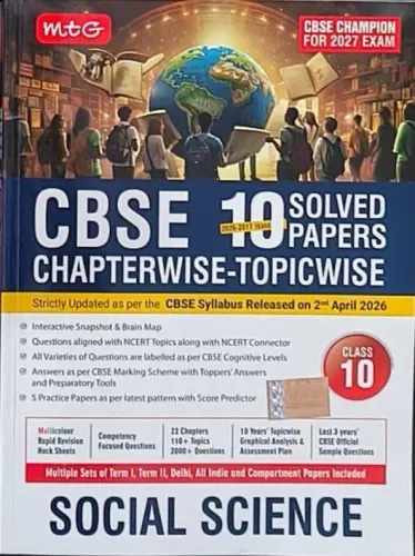 Cbse Chapterwise 10 Solved Paper Social Science-10