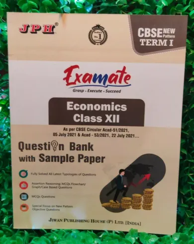 JPH Examate Economics Class 12 CBSE Term-1 Question Bank With Sample Paper (2022 Exam)