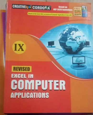 Excel In Computer Application for clasa 9 Latest Edition 2024