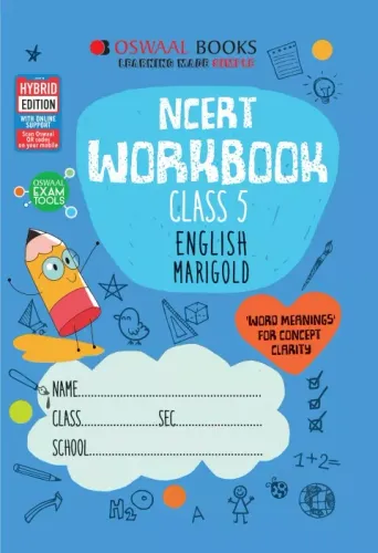 Oswaal NCERT Workbook Class 5 English Marigold (For Exam 2022)