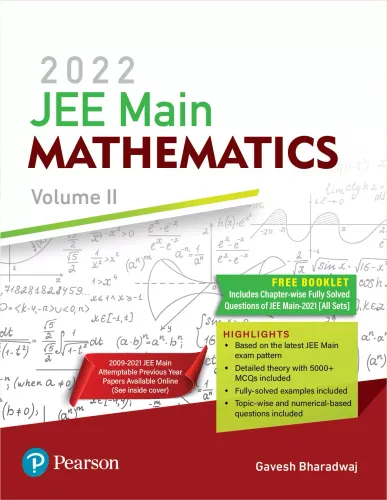 JEE Main Math 2022 Volume 2| Previous 20 Year's AIEEE/JEE Mains Questions | First Edition|