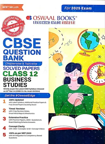 Cbse Question Bank Solved Papers Business Studies-12(2024-2025)