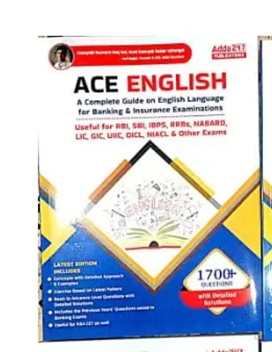Ace English Lang For Banking & Insurance Exam 1700+ Ques