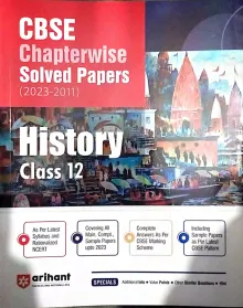CBSC Chapterwise Solved Papers History-12