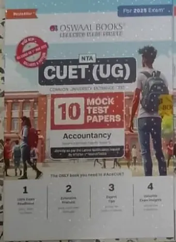 Nta Cuet (ug)10 Mock Test Papers Accountancy