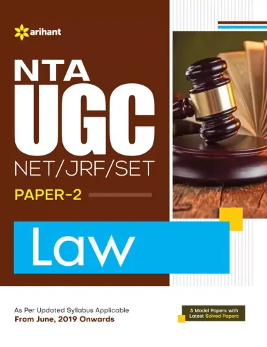 Nta Ugc - Net/jrf/set Law Paper-2