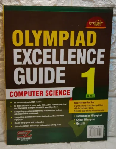 IOM 1 Silver Zone Olympiad Excellence Guide Computer Science for Class - 1