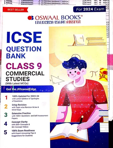 ICSE Question Bank Commercial Studies-9