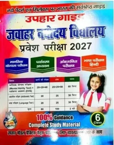 Jawahar Navodaya Vidyalaya Pravesh Pariksha--6 2027