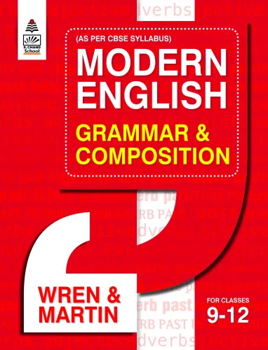 Modern English Grammar & Composition Wren and Martin (9789364685382) - Wren & Martin