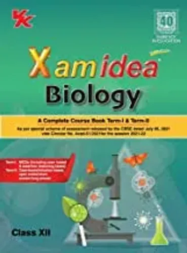 Xam Idea Biology CBSE Class 12 (Complete Course Book Term I & Term II)