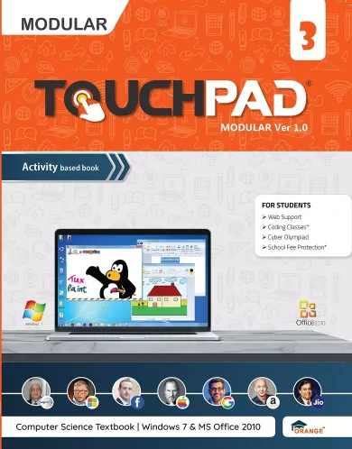 Touchpad Modular Ver 1.0, Activity Based Computer Book for Class 3 