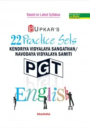 22 Practicesets Kendriya Vidyalaya Sangathan/Navodaya Vidyalaya Samiti Pgt English