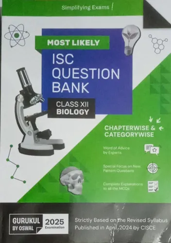 Most Likely ISC Question Bank Biology Class- 12