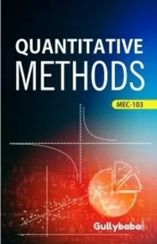 IGNOU MEC-3 Quantitative Methods (with Previous Year Solved Question Papers)