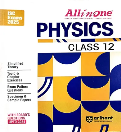 All In One Isc Physics-12