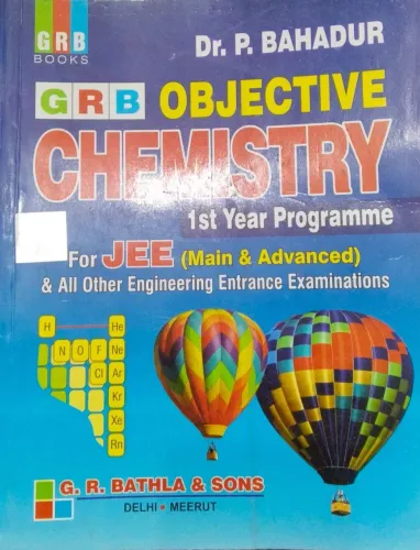 Objective Chemistry For Jee (1st Yr) Main & Advance