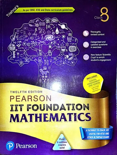 Pearson Iit Foundation Mathematics Class 8  | 2024 |