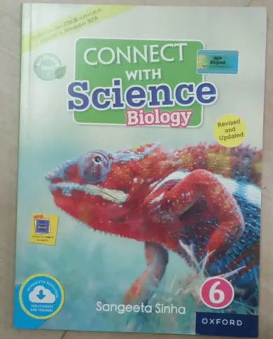 Cicse Connect With Science Biology for class 6 Latest Edition 2024