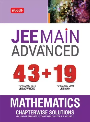 43 + 19 Years Chapterwise Solutions Maths for JEE (Adv + Main)