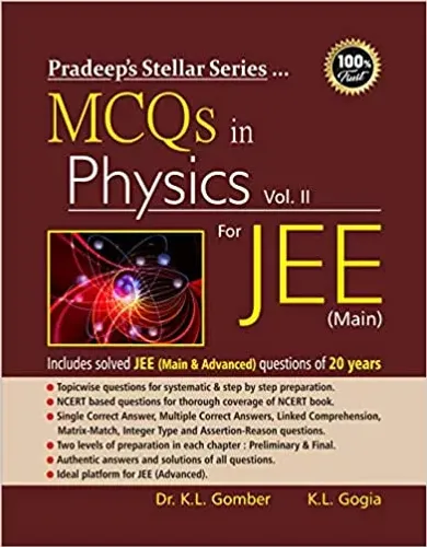 Pradeep's Stellar Series MCQs in Physics for JEE (Main): Vol. 2, 2021 Paperback – 16 February 2021