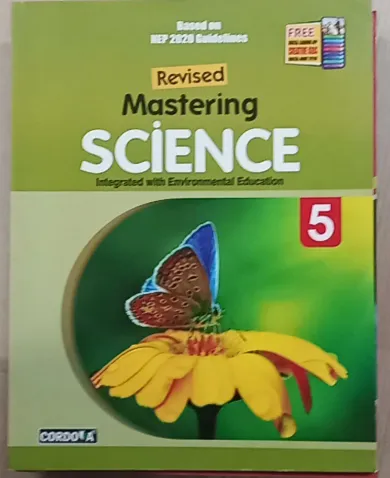 Mastering Science for class 5 Latest Edition 2024