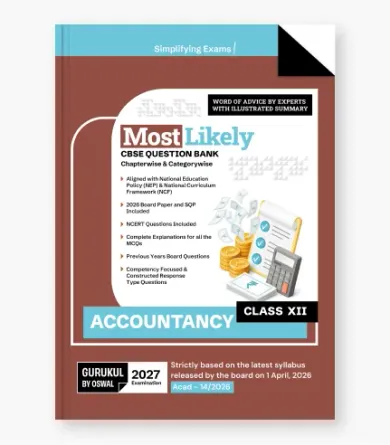 Accountancy Most Likely Question Bank  CBSE Class 12 for 2027 Exam