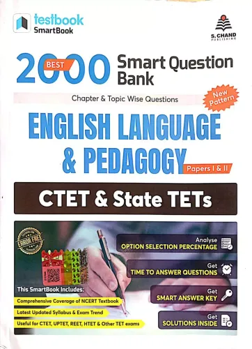 Best 2000 Smart Q.b. Ctet & State Tets English Language & Pedagogy (Paper-1&2)