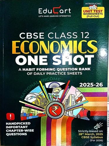 One Shot Cbse Question Bank Economics-12 (2025-26)