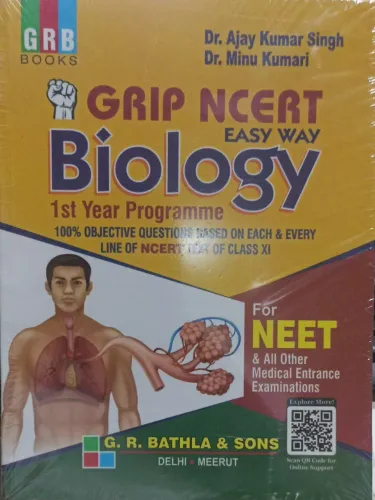 Grip On Ncert Biology For Neet (1st Year)