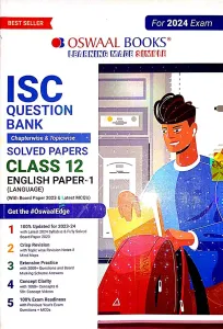 ISC Question Bank English Lang. Paper-1-12