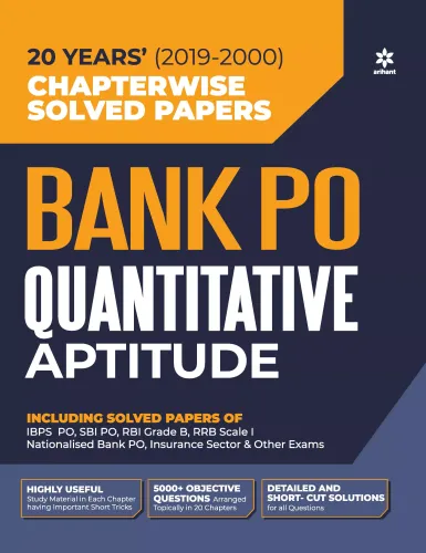 Bank PO Solved Papers Quantitave Aptitude 2020