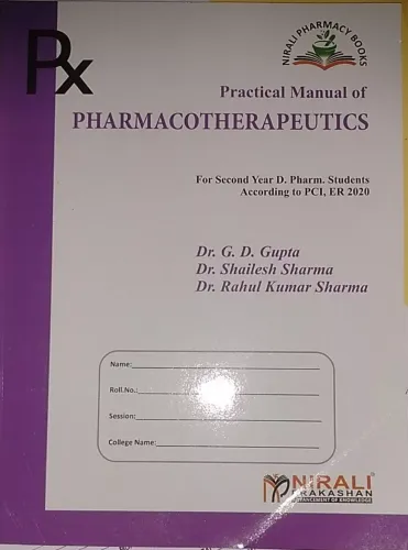 Practical Manual Of Pharmacotherapeutics