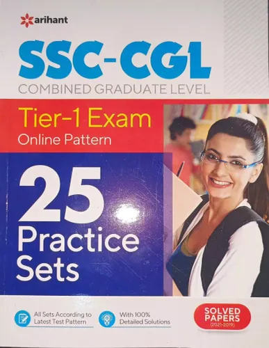 Ssc Cgl Tier-1 Exam 25 Practice Sets