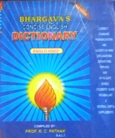 Concise English Dictionary (Anglo-Hindi) (Blue)