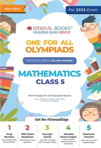 One For All Olympiads Ncert Mathematics- 5 (sol Papers) 2023