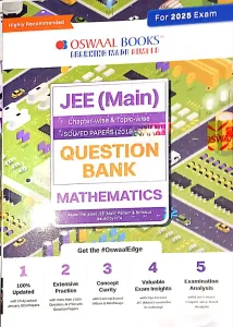 JEE Mains Question Bank Mathematics  Latest Edition 2024