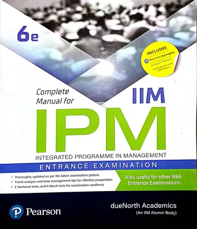 Complete Manual For Iim Ipm Entrance Exam 6TH ED
