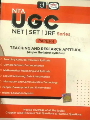 Nta Ugc Net/set/jrf Paper-1 (teaching & Research Aptitude)