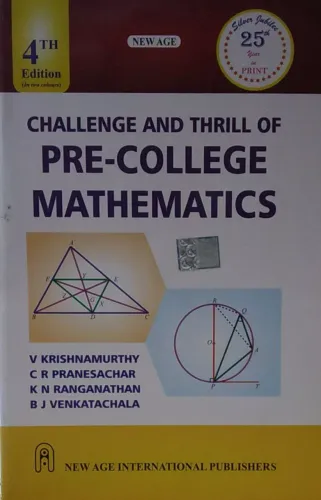 Challenge And Thrill Of Pre-college Mathematics