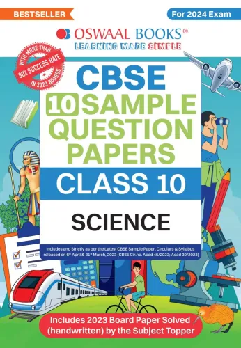 CBSE 10 Sample Question Papers of Science for Class 10 (for 2024 Exams)